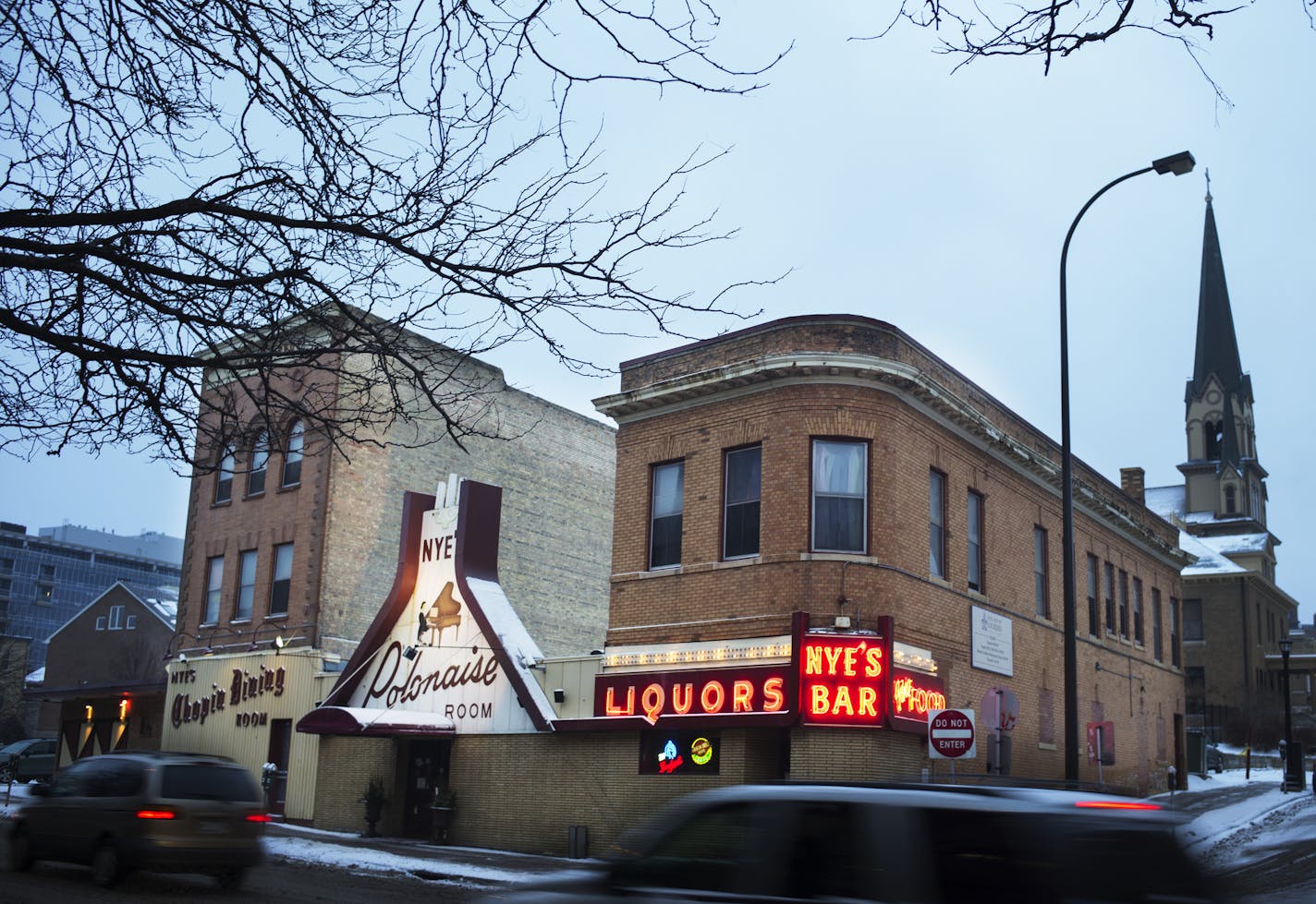 Parts of Nye's Polonaise will be integrated into the new development that is coming to the block.] Richard Tsong-Taatarii/rtsong-taatarii@startribune.com