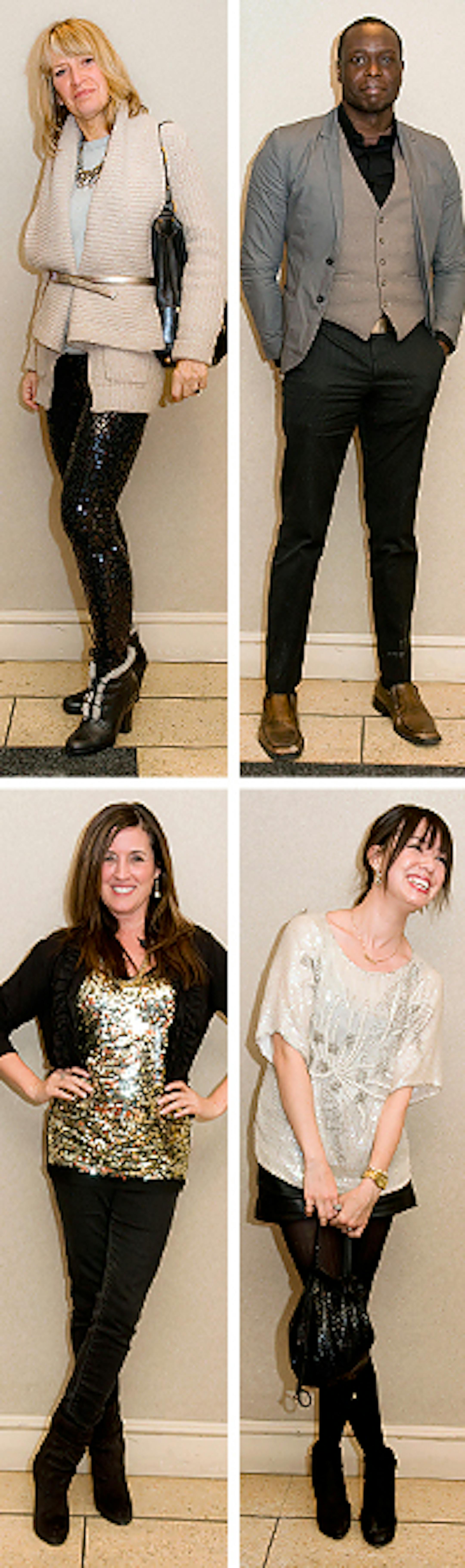 Clockwise from top - Linda S. Froiland, Vincent Wanga, Susan Kim, Carolyn Vandenberg