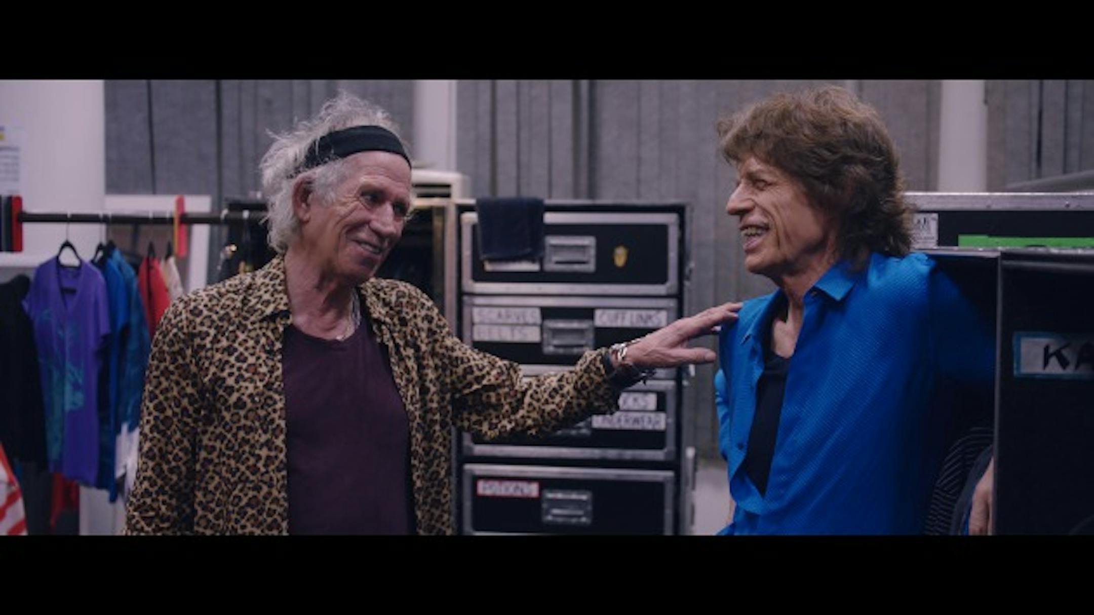 Keith Richards and Mick Jagger/ Photo by Dave Hogan