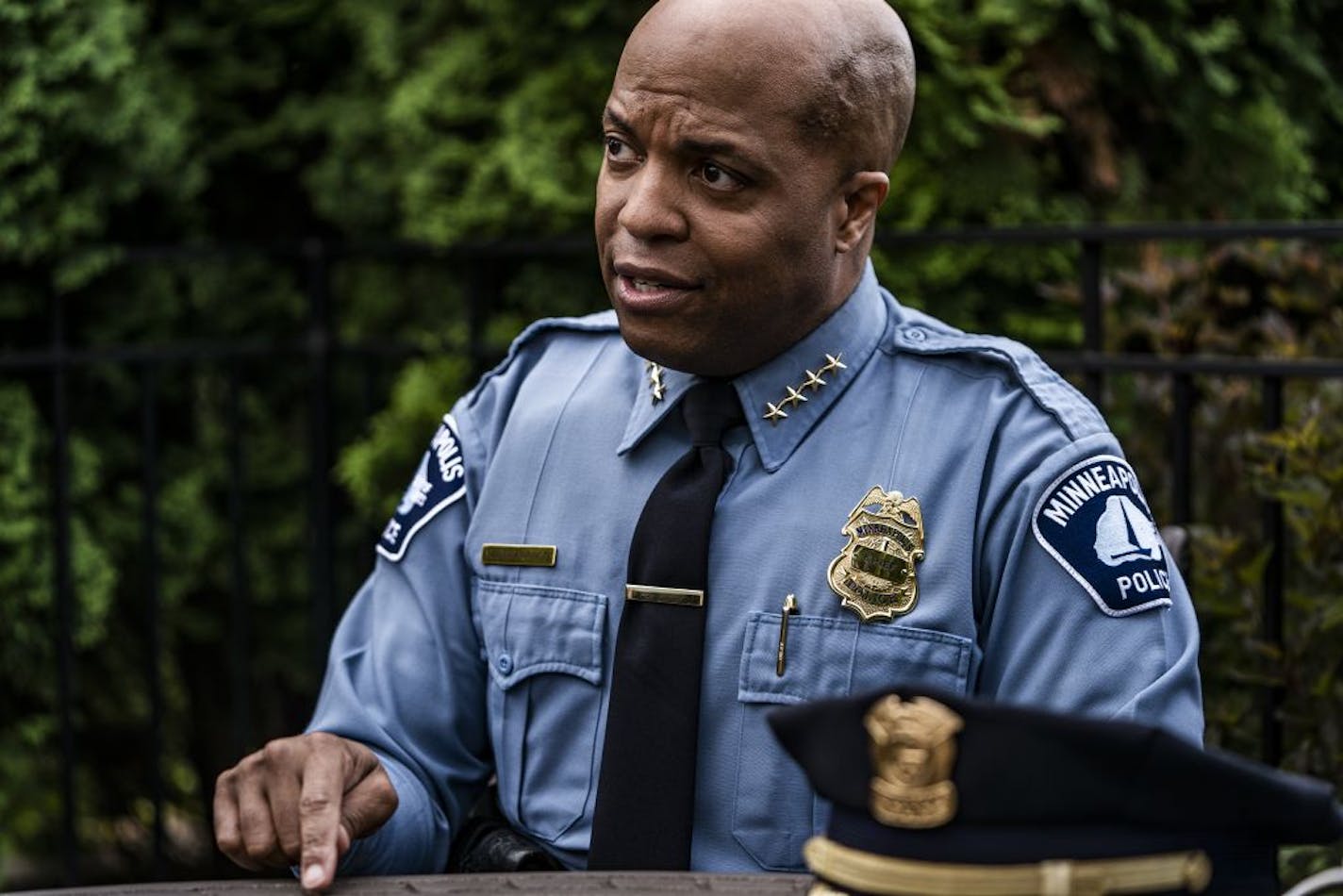 Despite criticism of the Minneapolis Police Department, most Minneapolis residents in a recent poll continued to support Chief Medaria Arradondo, who became the city's first Black head of police in 2017.