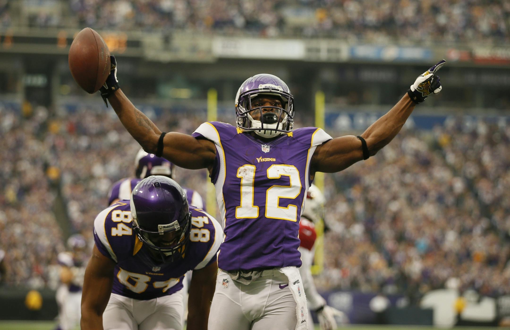 Minnesota Vikings wide receiver Percy Harvin