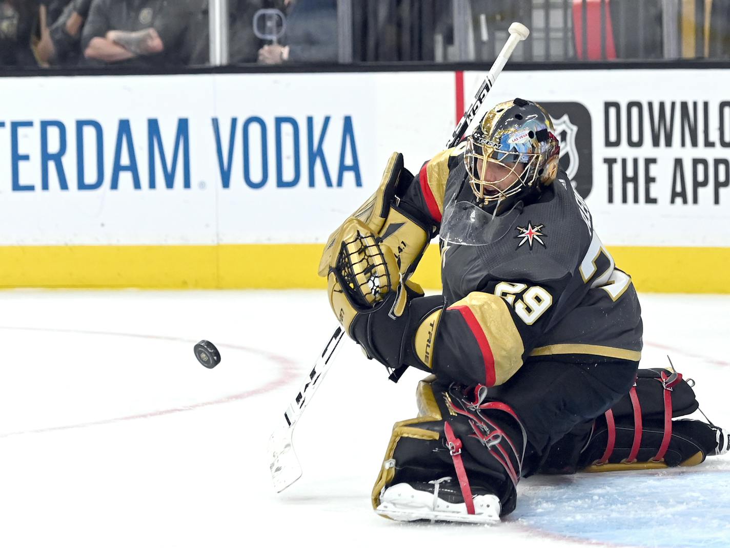 Vegas Golden Knights goaltender Marc-Andre Fleury