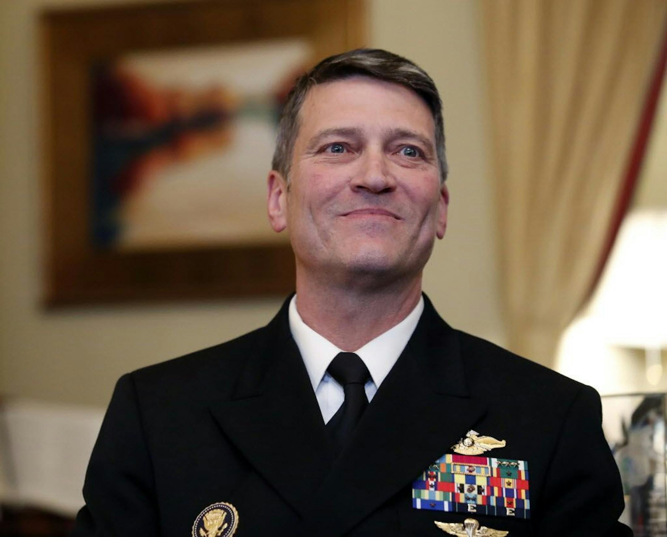 U.S. Navy Rear Adm. Ronny Jackson, M.D., is President Donald Trump's nominee to be the next Secretary of Veterans Affairs.