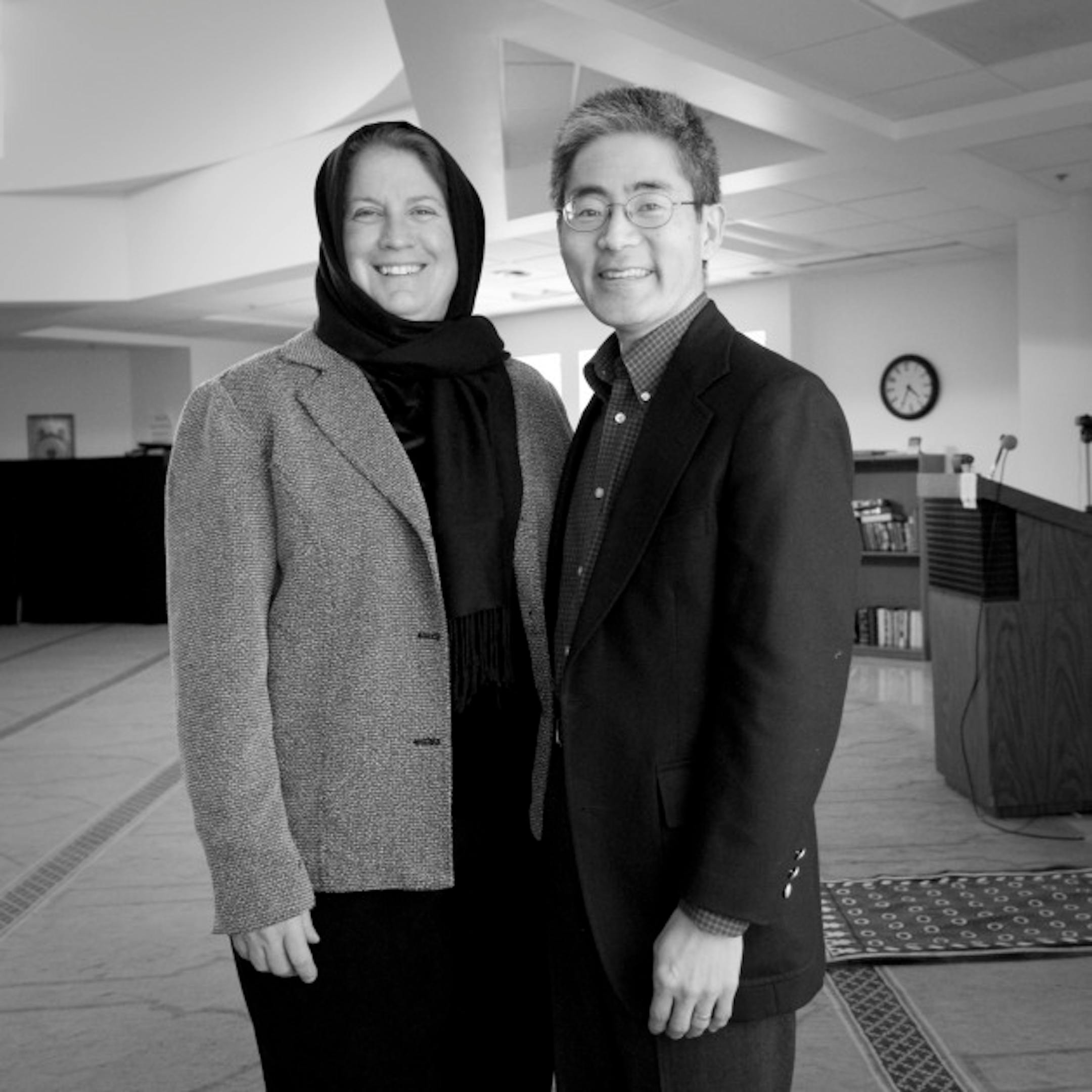 Jamila and Amon Kosobayashi.  Photo in a series for IRG entitled The Muslim Experience in Minnesota