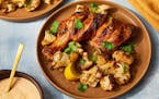 Tandoori-Inspired Chicken and Cauliflower Traybake is flavorful — and simple. From "Milk Street Simple" by Christopher Kimball (Voracious, 2023).