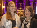 Katherine Cross and Mary May at the 2019 Cathedral Heritage Foundation's Festival of Lights.