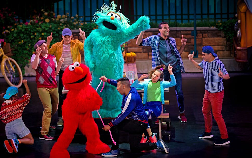Sesame Street Live! Make Your Magic
Elmo and Rosita learn about the magic of making music.
Photo provided