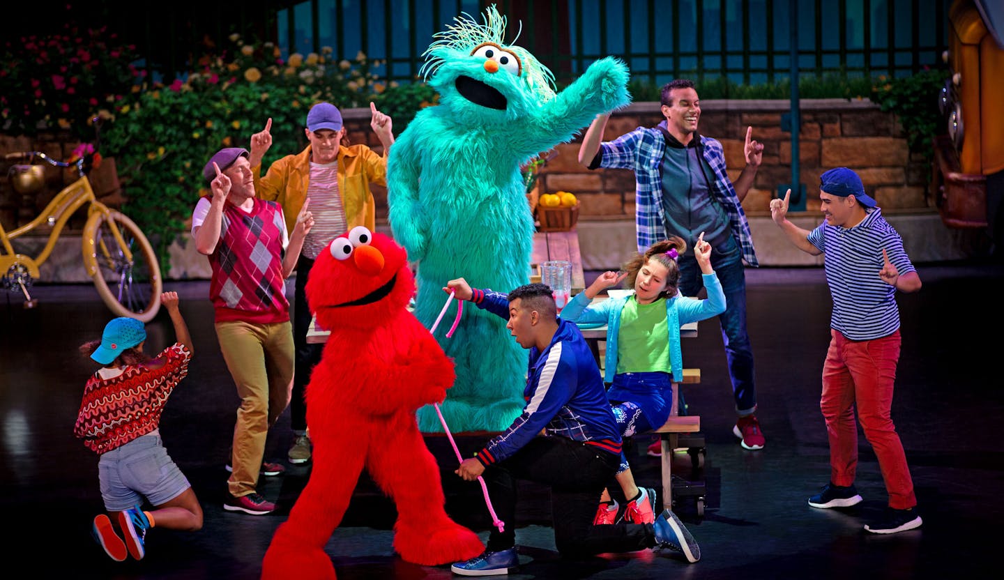 Sesame Street Live! Make Your Magic
Elmo and Rosita learn about the magic of making music.
Photo provided