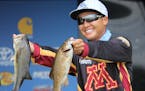 Trevor Lo, fishing for the University of Minnesota, won the national collegiate bass fishing title in 2015. He'll appear at the Northwest Sportshow be