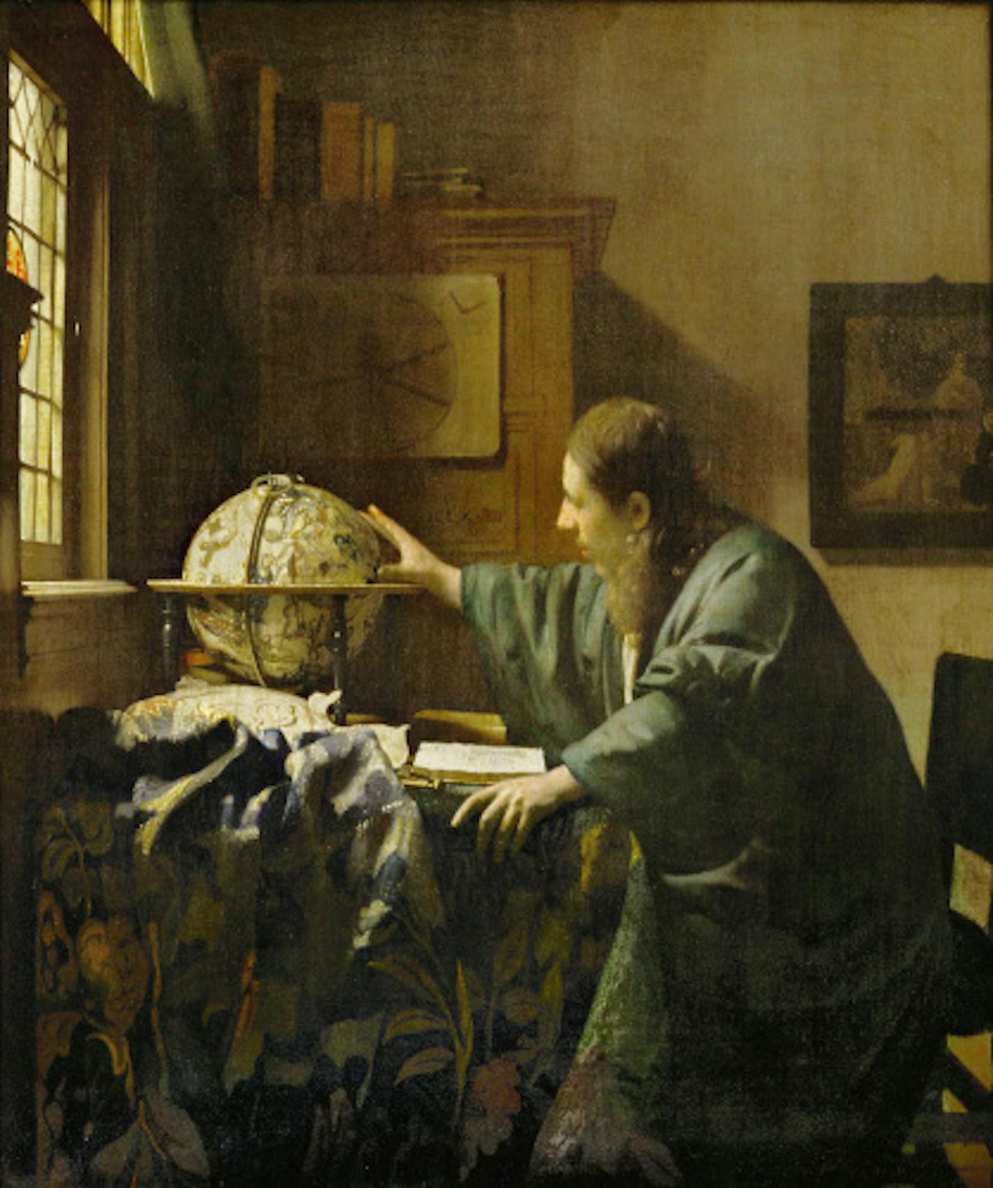 The Astronomer, by Johannes Vermeer, Dutch (1632-1675)