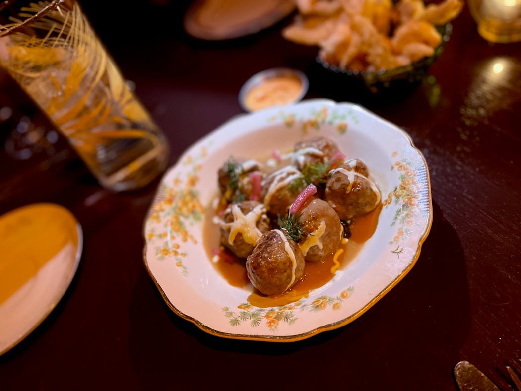 At Chip’s Clubhouse in St. Paul, Swedish Meatballs make for a tasty appetizer.