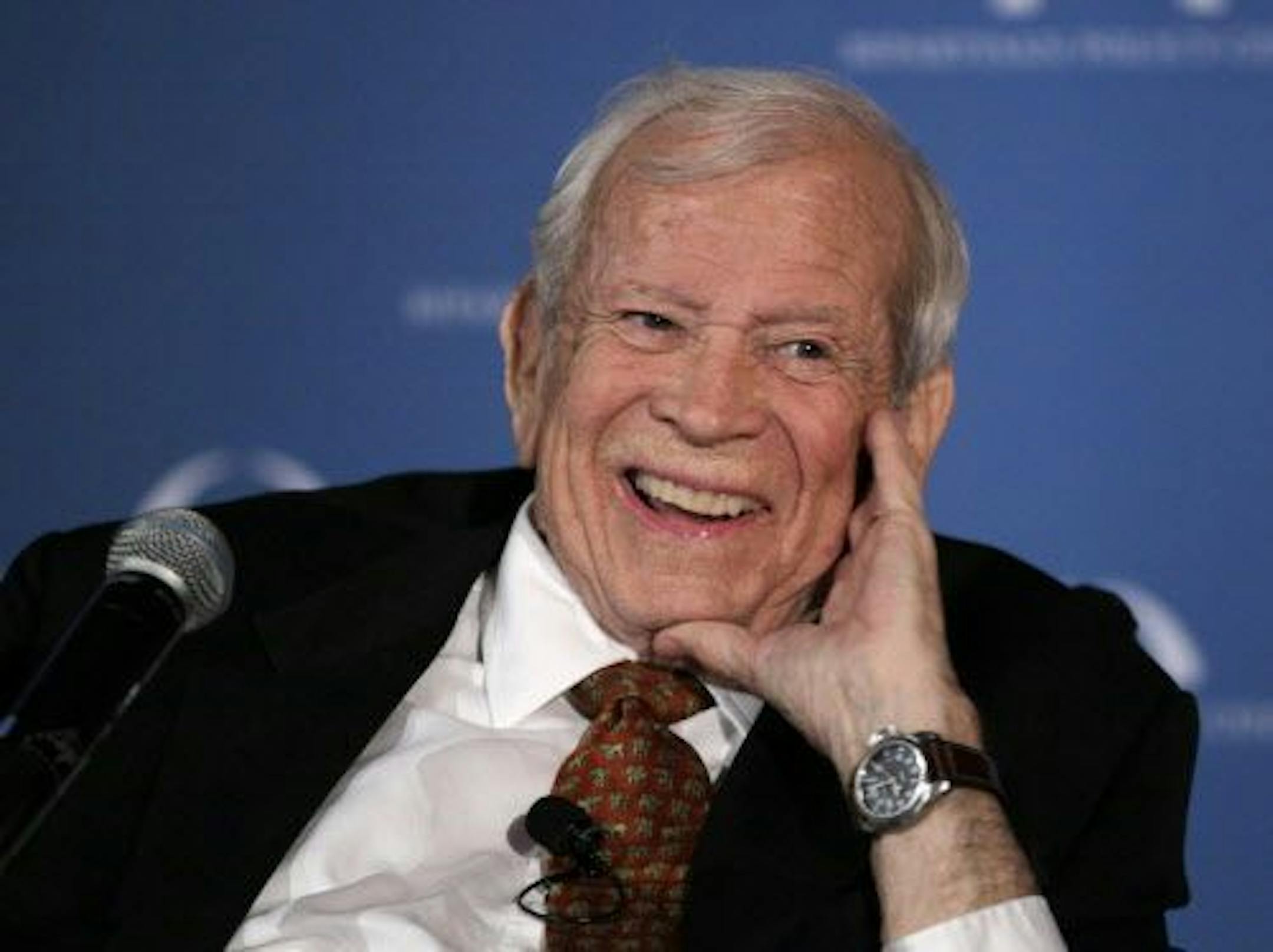 FILE - This March 21, 2012 file photo shows former Senate Majority Leader Howard Baker in Washington.