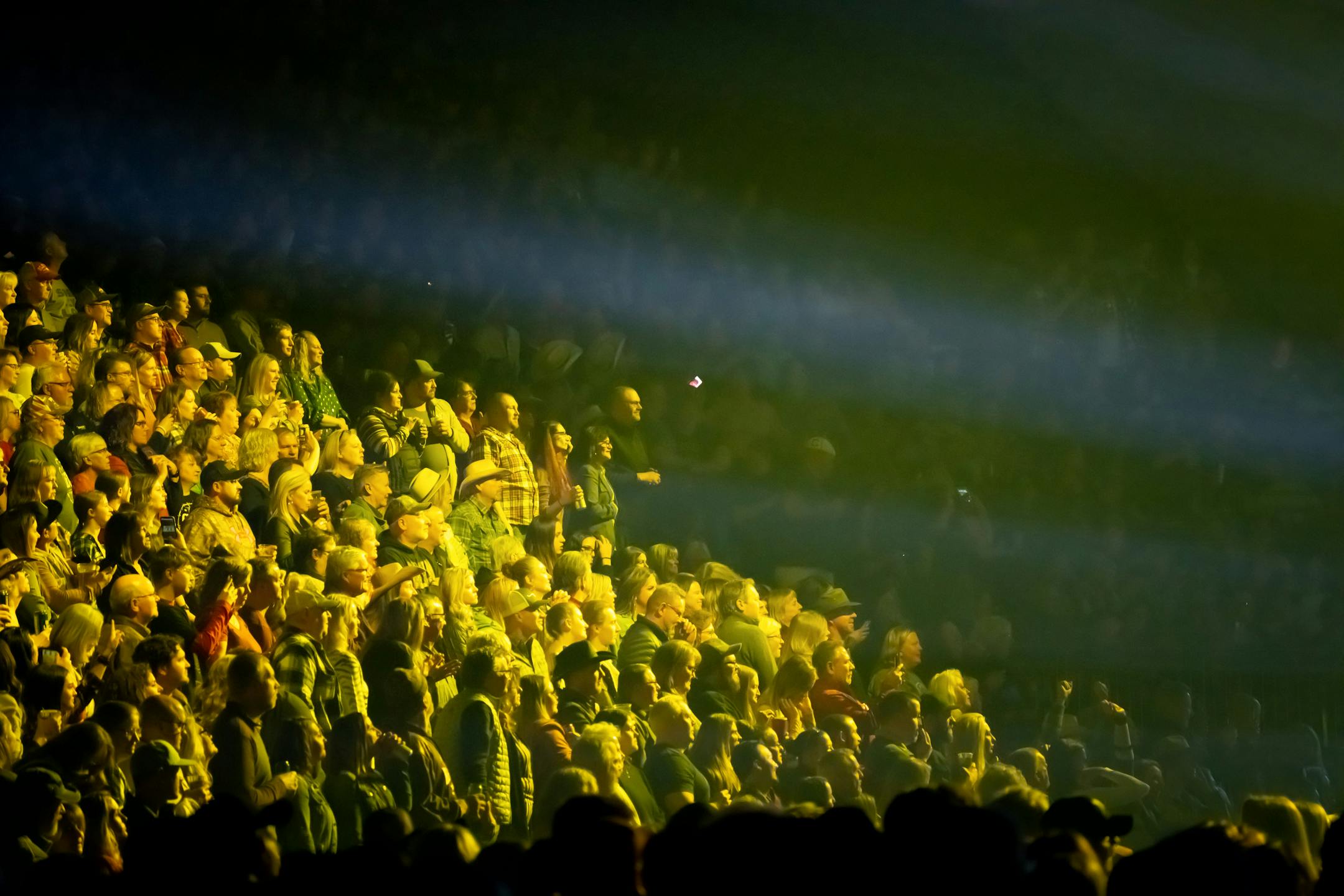 Blake Shelton played at Xcel Arena Saturday, Feb. 18, 2023, part of his Back to the Honky Tonk Tour.