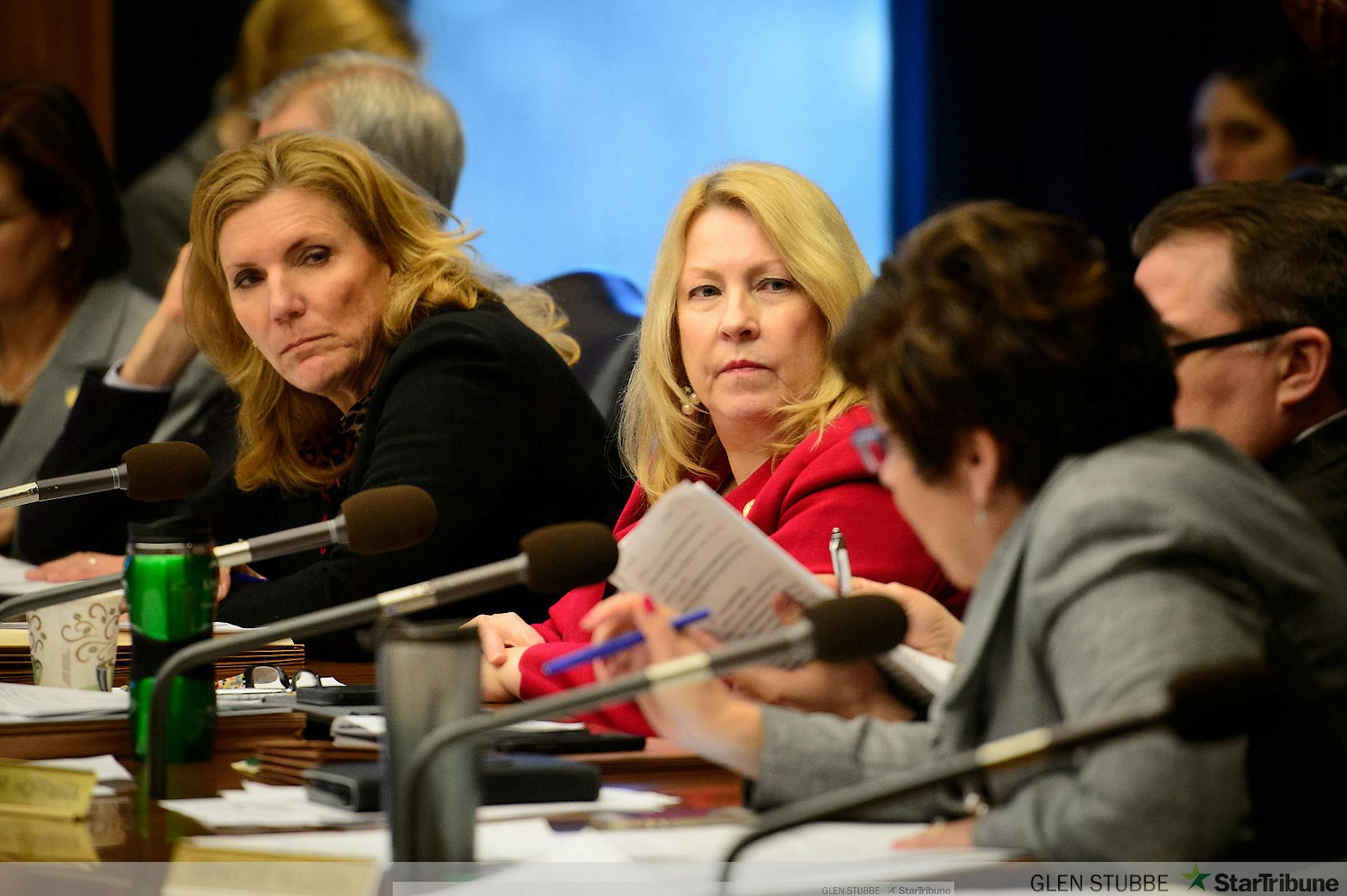 Voting against the proposal were Republican senators Julie Rosen of Fairmont, Carla Nelson of Rochester and Democrat Chris Eaton of Brooklyn Center.  They called for more studies to be done.     ]    The Senate Health and Human Services Committee voted 7-3 to allow patients with certain medical conditions to obtain a doctor's prescription and obtain small amounts of marijuana.   Friday April 25, 2014   GLEN STUBBE * gstubbe@startribune.com