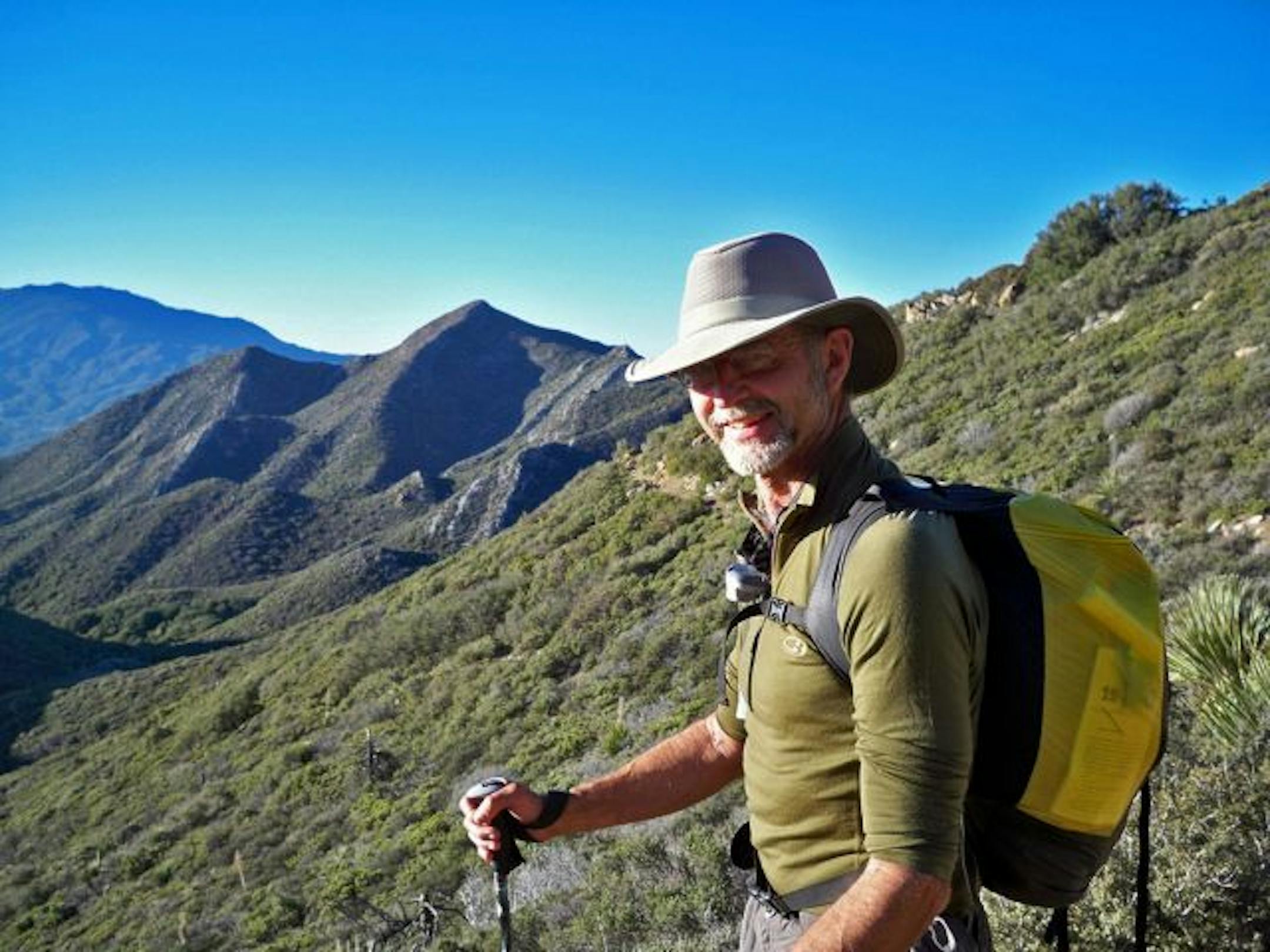Rod Johnson on the Pacific Crest Trail