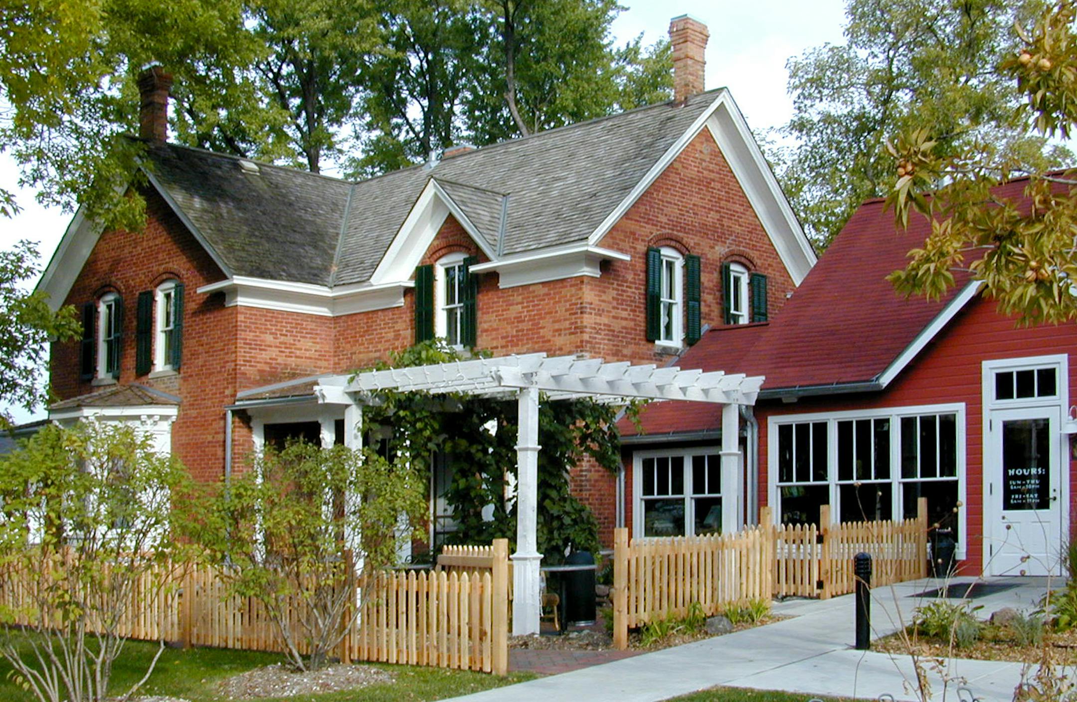 Smith Douglas More house addition by Bob Mack, on the Home of the Month panel.