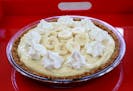 Banana Cream Pie, step by step process for making crust and custard Friday, April 10, 2015, in Edina, MN.](DAVID JOLES/STARTRIBINE)djoles@startribune.