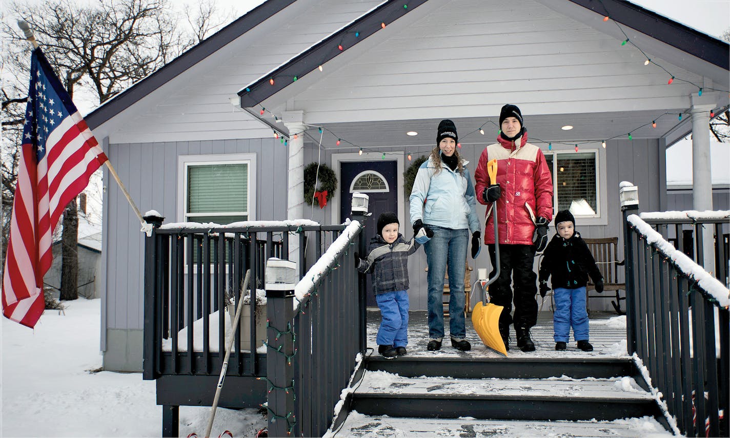 Washington Post reporter Chris Ingraham now lives in a modest home in Red Lake Falls with his wife, Briana, and twins Charles and Jack.