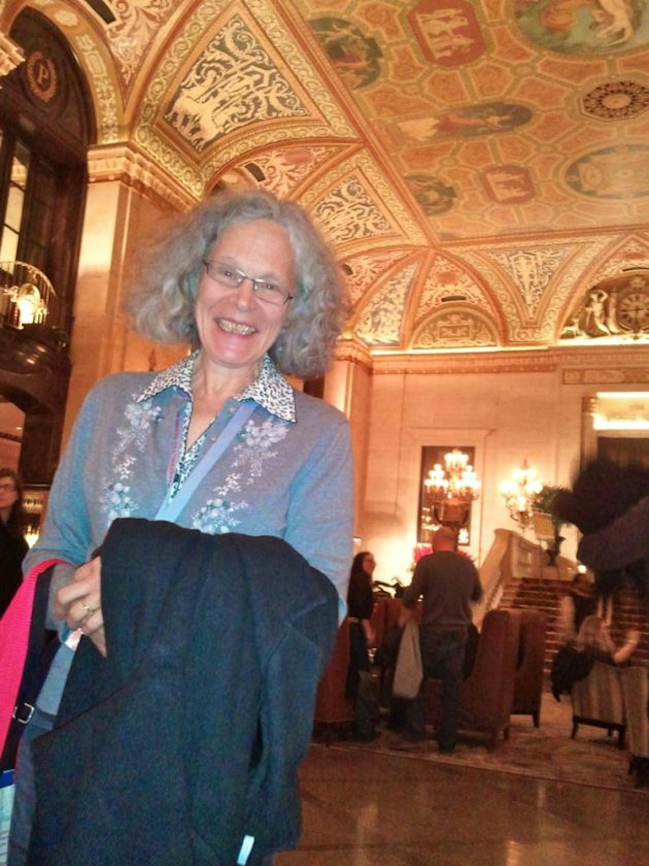 Donna Trump, instructor at the Loft Literary Center. Photo by Heid Erdrich.