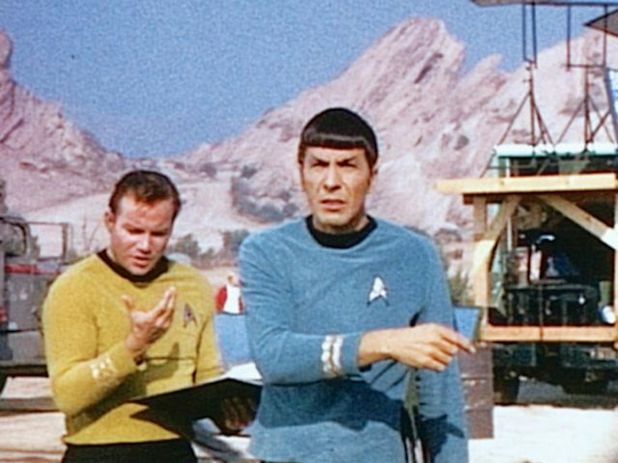 The classic TV series �Star Trek,� starring William Shatner as Captain James Kirk and Leonard Nimoy as Spock, has been redone with new special effects.