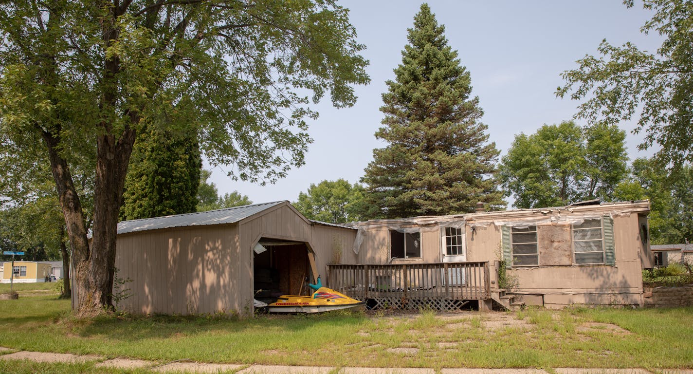 Residents of the Broadmoor Valley mobile home park have formed an association to try to get maintenance issues fixed.