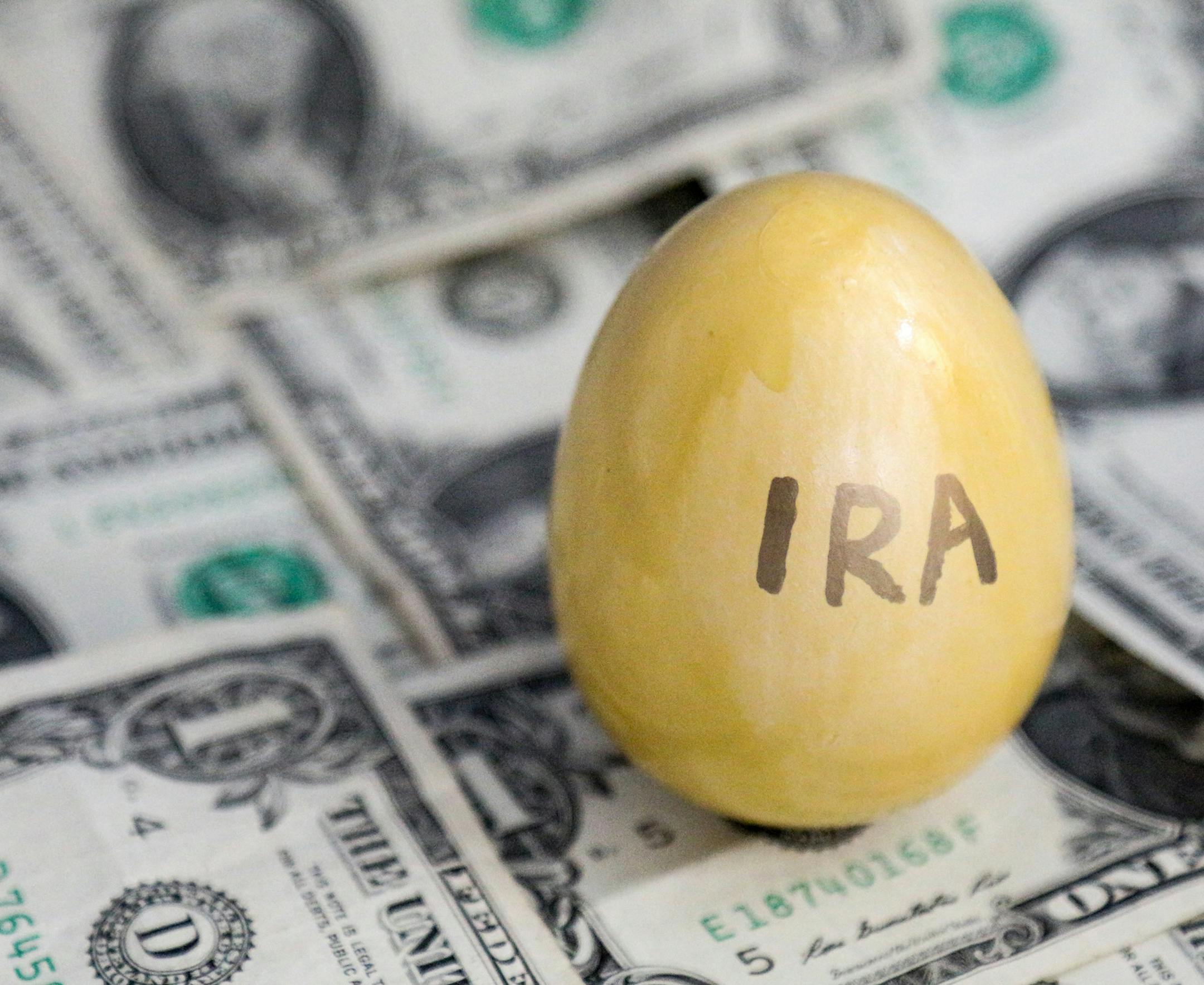 The deadline for senior citizens age 70 1/2 or older to take the annual required minumum distribution from their IRAs is Dec. 31. (Fotolia) ORG XMIT: 1177883