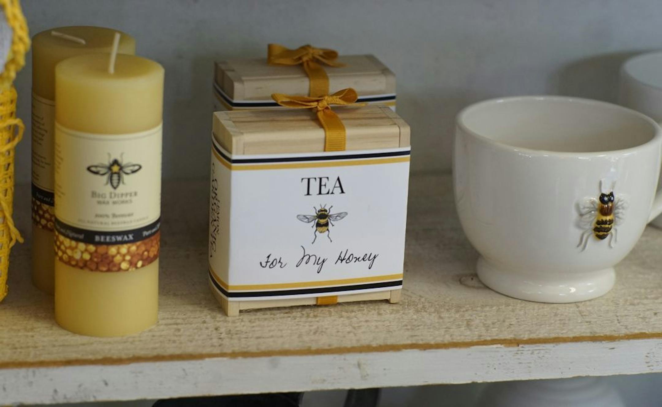 Honey-based products are some of Rebecca Kolls' interest.