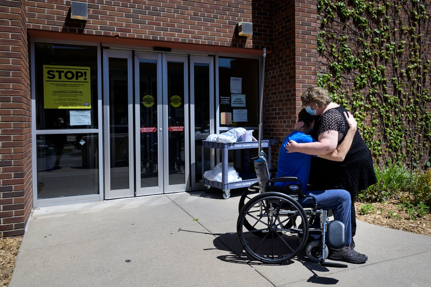 For weeks, Rick Huggins fought for his life in the hospital while his wife, Patti, clung to any whisper of hope from his nurses. After 50 days, they were finally reunited.