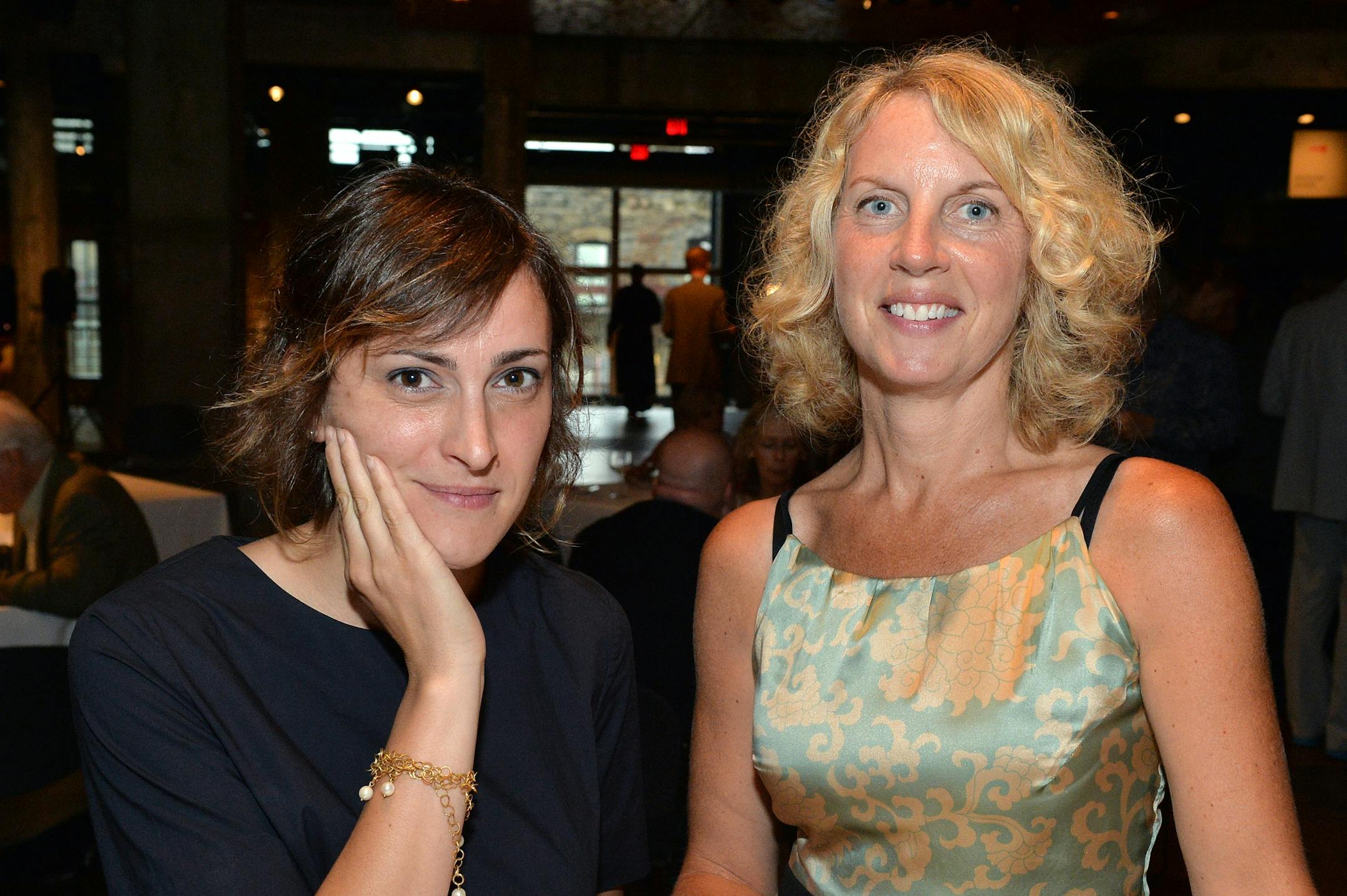 Gaja Morri and Jacqueline Fortier.