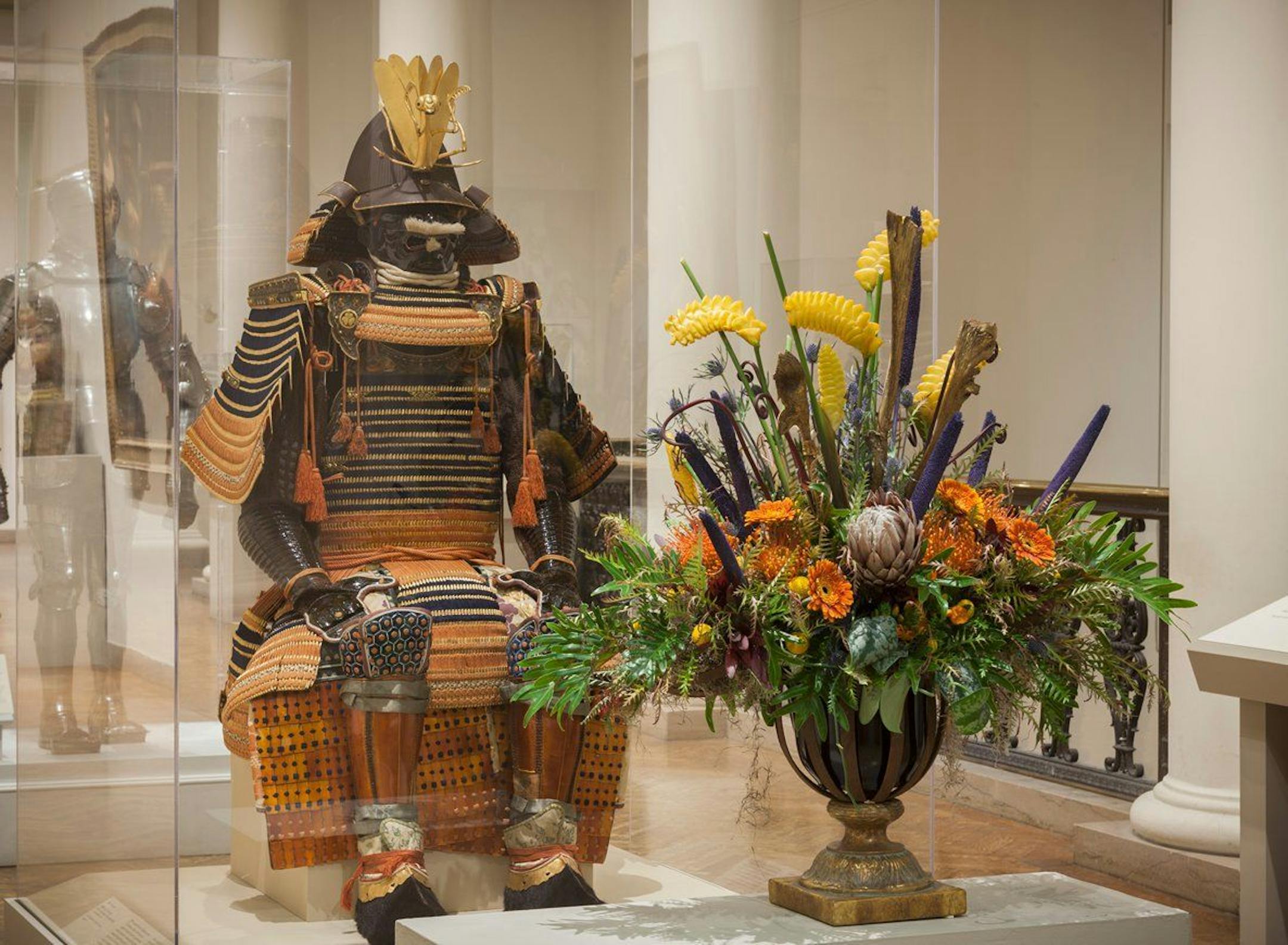 Art-inspired fresh floral arrangements fill the Minneapolis Institute of Art galleries for Art in Bloom, April 11-14. (photo from a previous event) Provided by Minneapolis Institute of Art