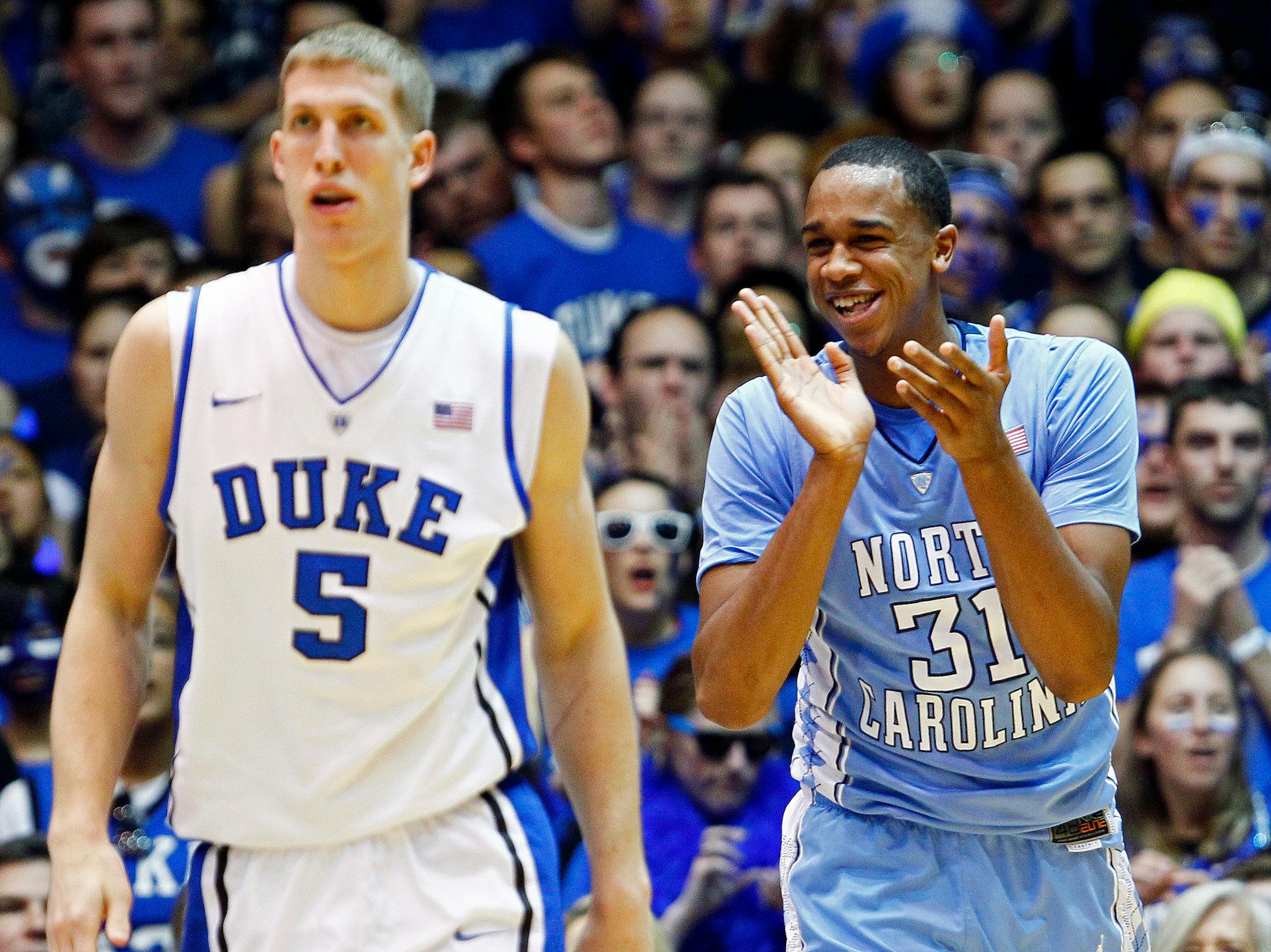 Duke and North Carolina