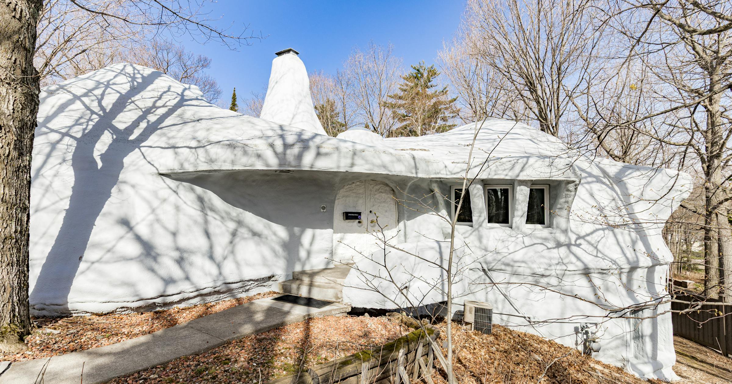 Inside Duluth’s polyurethane foam dome ‘House of the Future’