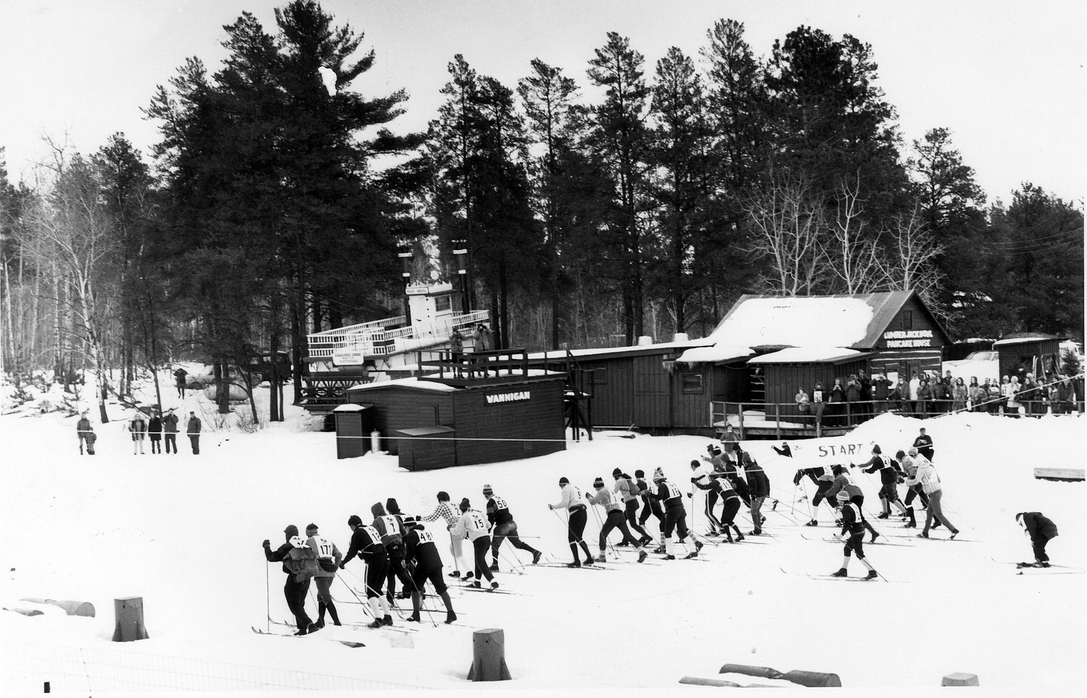 Inaugural Birkie in 1973.
