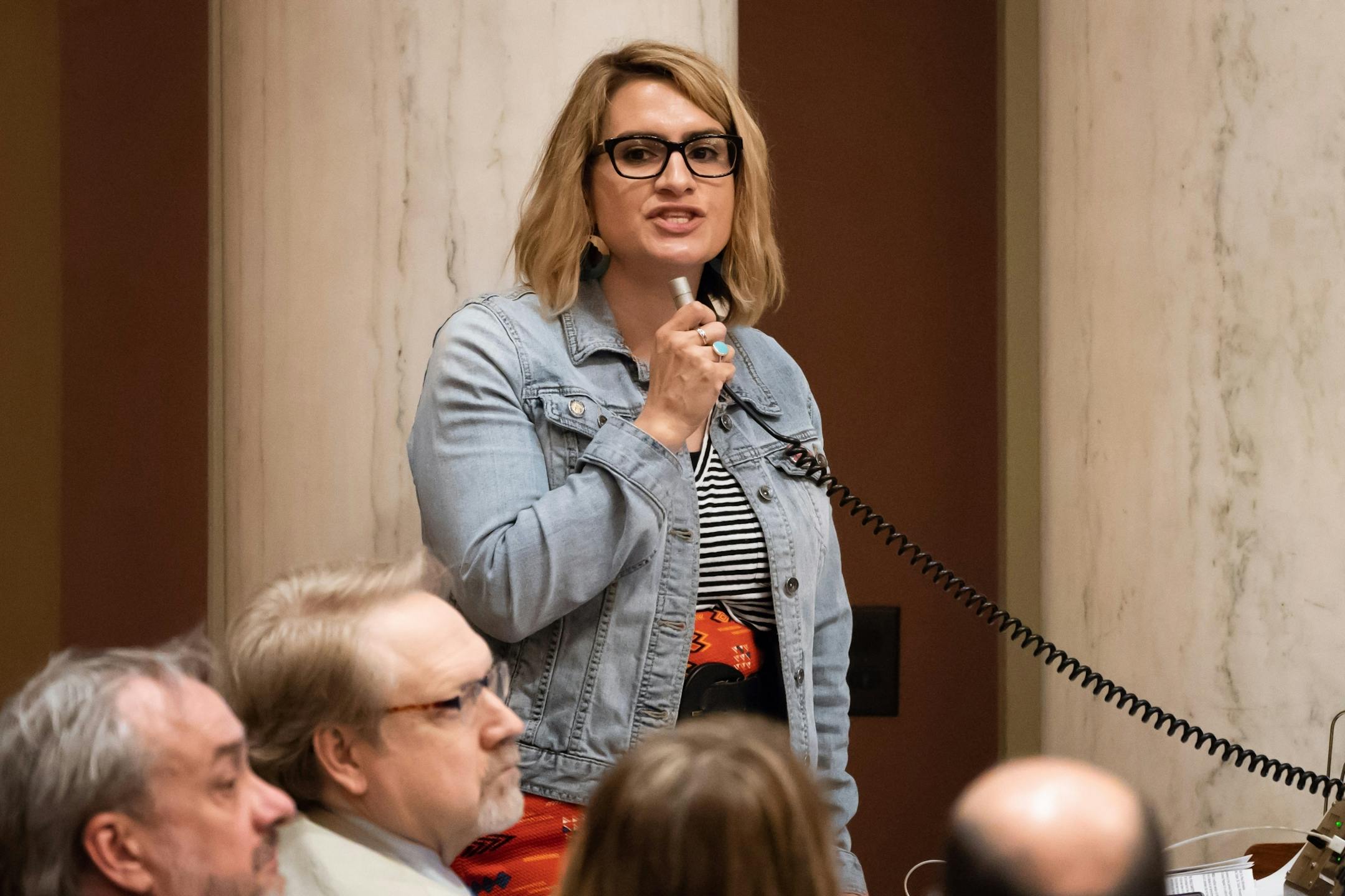 Rep. Peggy Flanagan, DFL-St. Louis Park, argued against the bill.