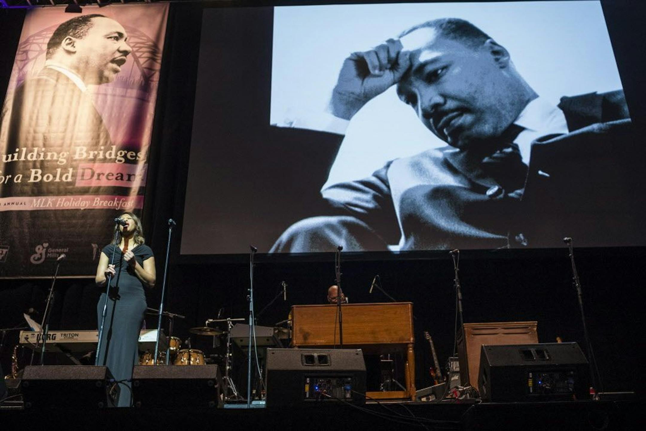 Sounds of Blackness provided the musical inspiration for the event.