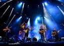Trampled by Turtles performed Saturday night at the Grandstand.