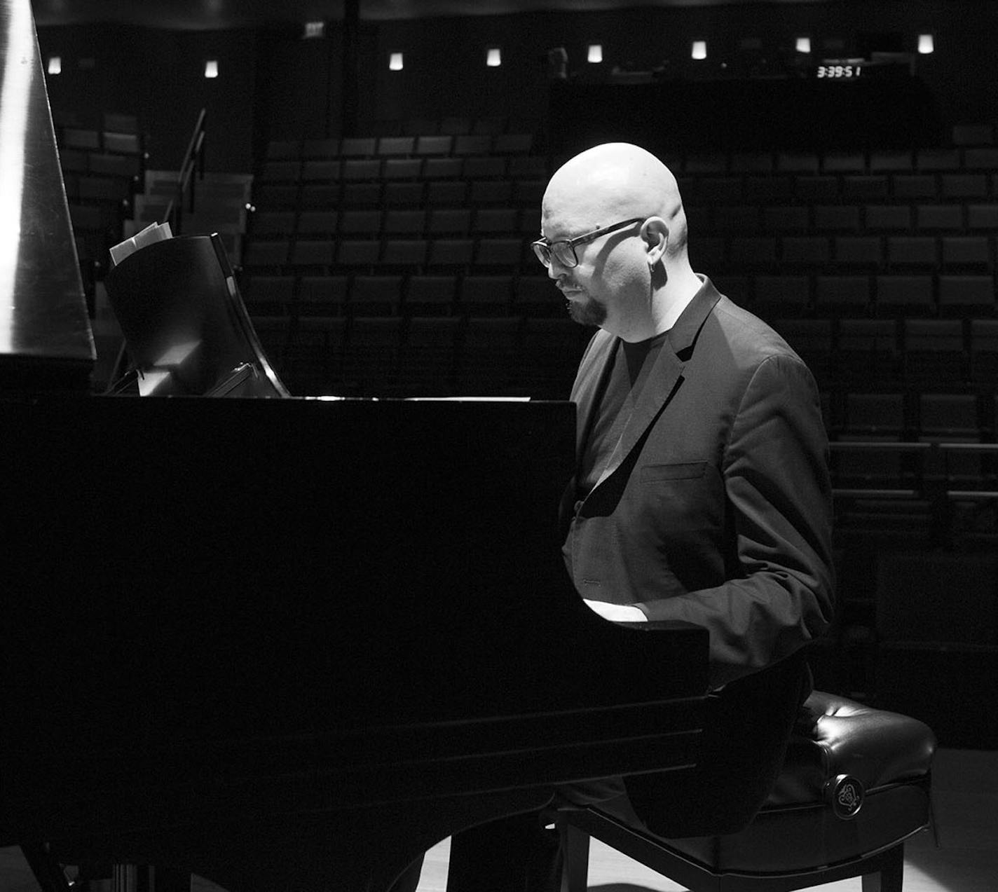 Pianist Ethan Iverson. Photo by Robert Lewis