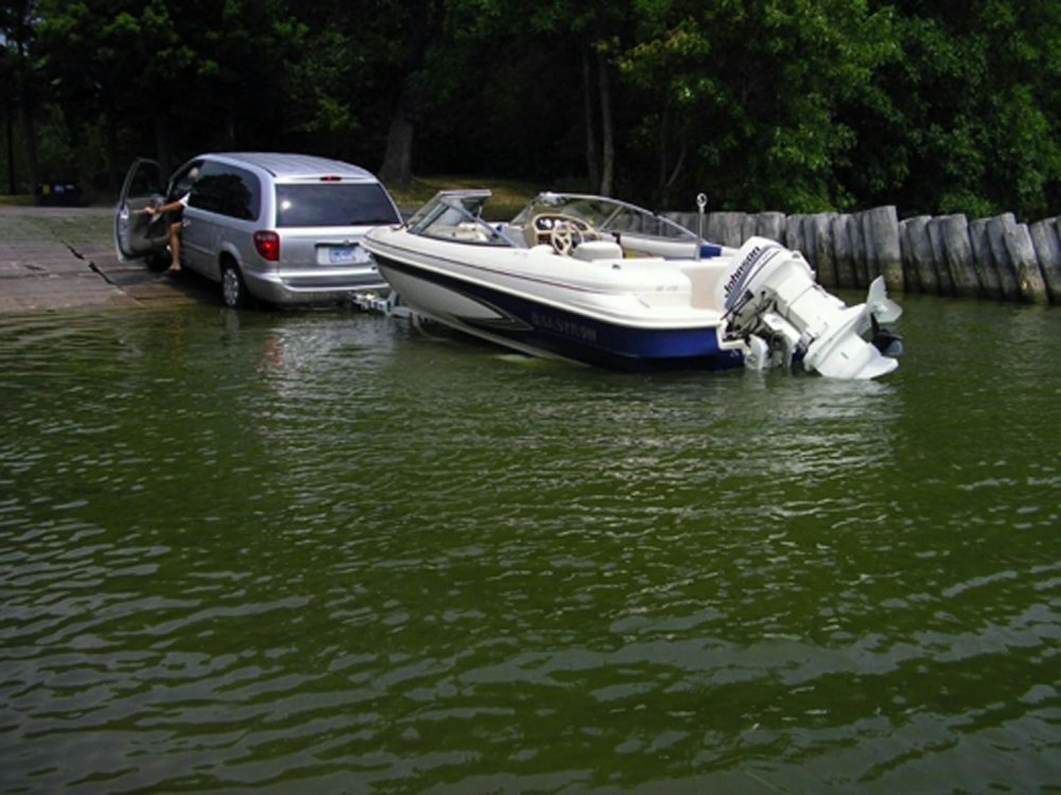 French Regional Park photo In some areas of French Regional Park, the water depth has become too shallow for efficient boat launching.