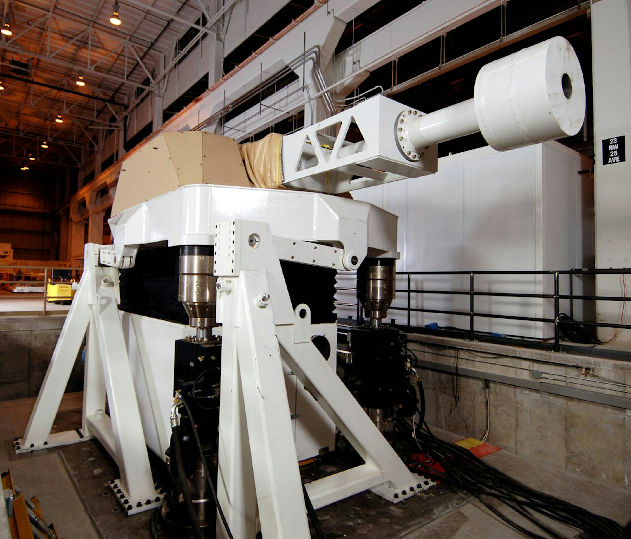 BAE System's Non-Line-of-Site (NLOS) cannon prototype is being put through the simulated rigors of battle by a virtual tester that can fast-forward a cannon through its 20-year life in just 12 to 18 months.