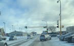 Cold & Wintry Friday Morning in Fargo, ND