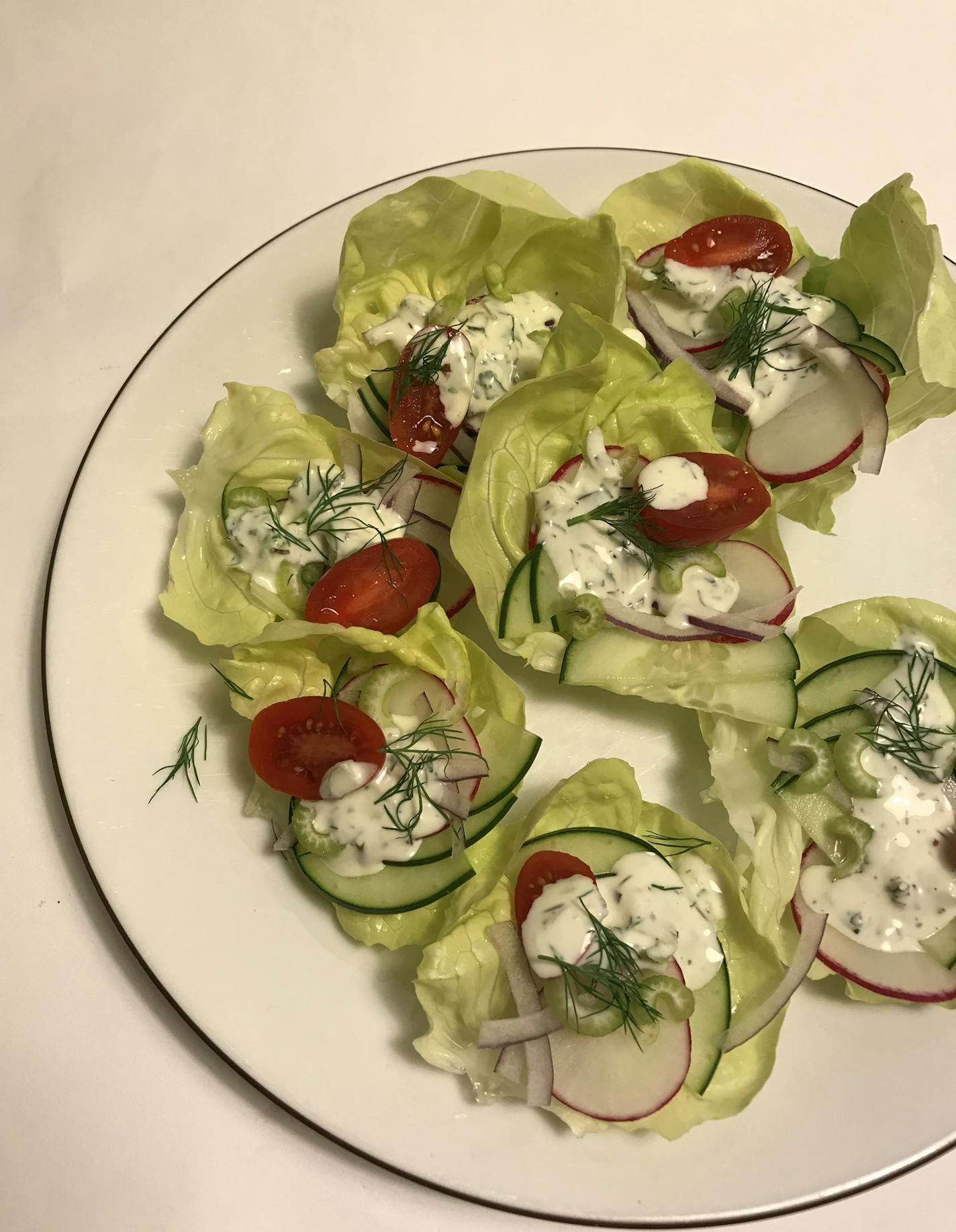 Mayo Hand Salads With Homemade Ranch Dressing. Photo by Amelia Rayno * amelia.rayno@startribune.com