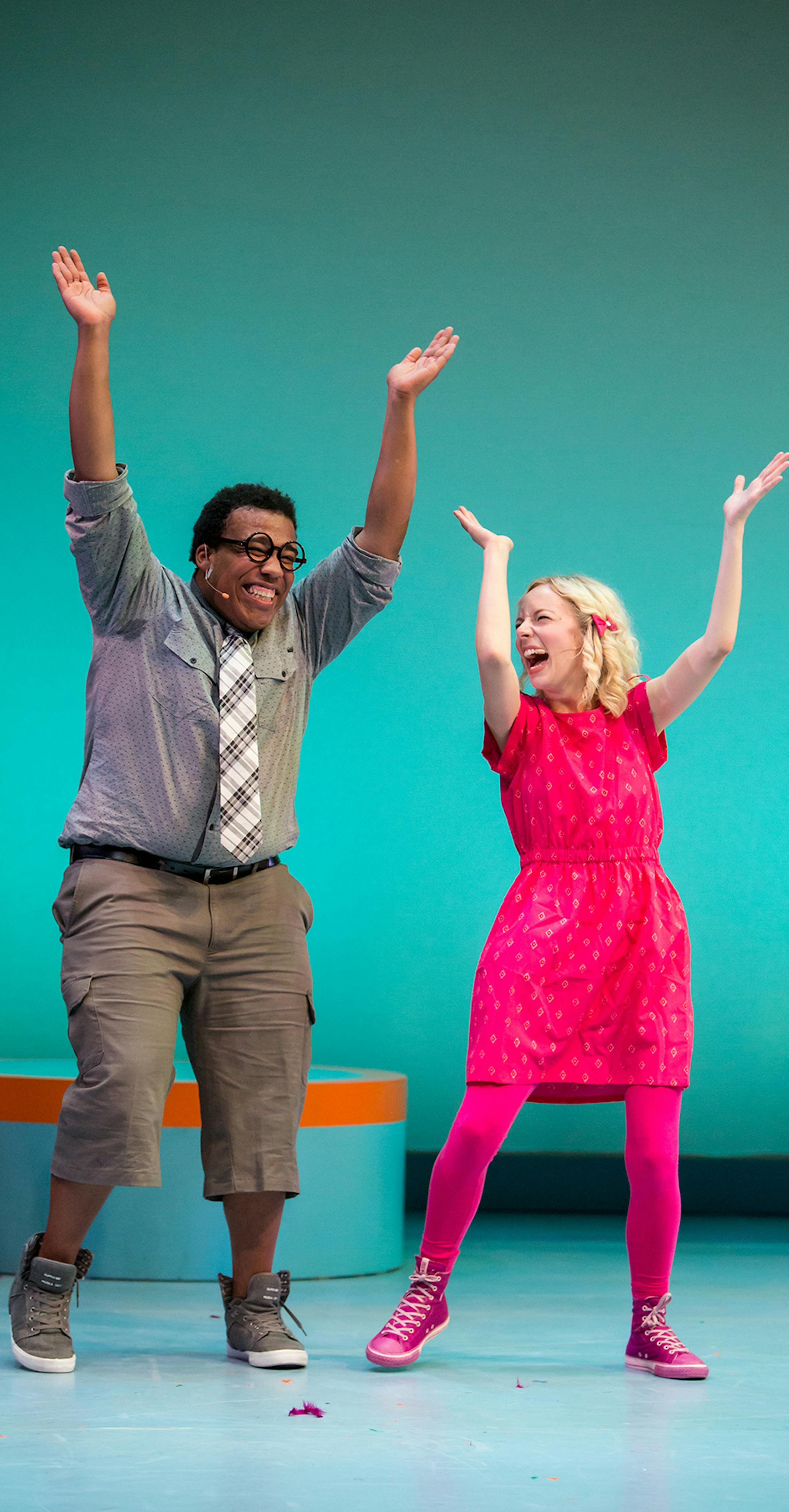 Christopher Richardson and Shinah Brashears in 'Elephant & Piggie's We Are in a Play! at Children's
credit: Dan Norman