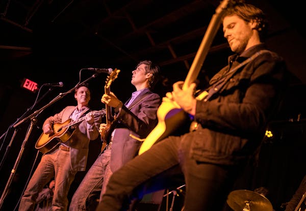 Page Burkum, Jack Torrey and Tyler Burkum of the Cactus Blossoms performed at the Turf Club in St. Paul in 2020. The band will again have a weekly res