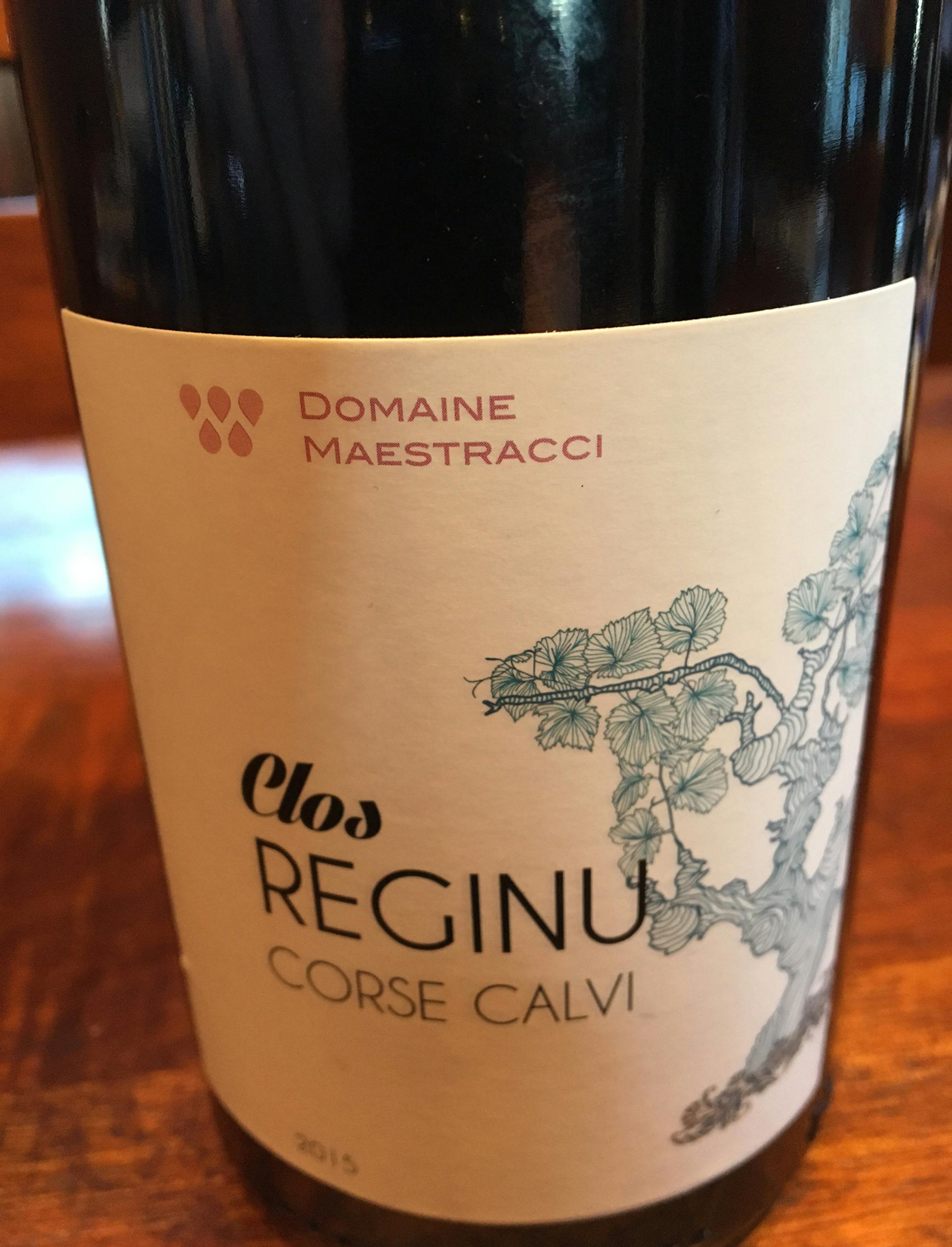 Reginu Corse Calvi wine