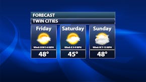 Precip. Possible Friday Morning - Mostly Quiet Weekend For The Metro