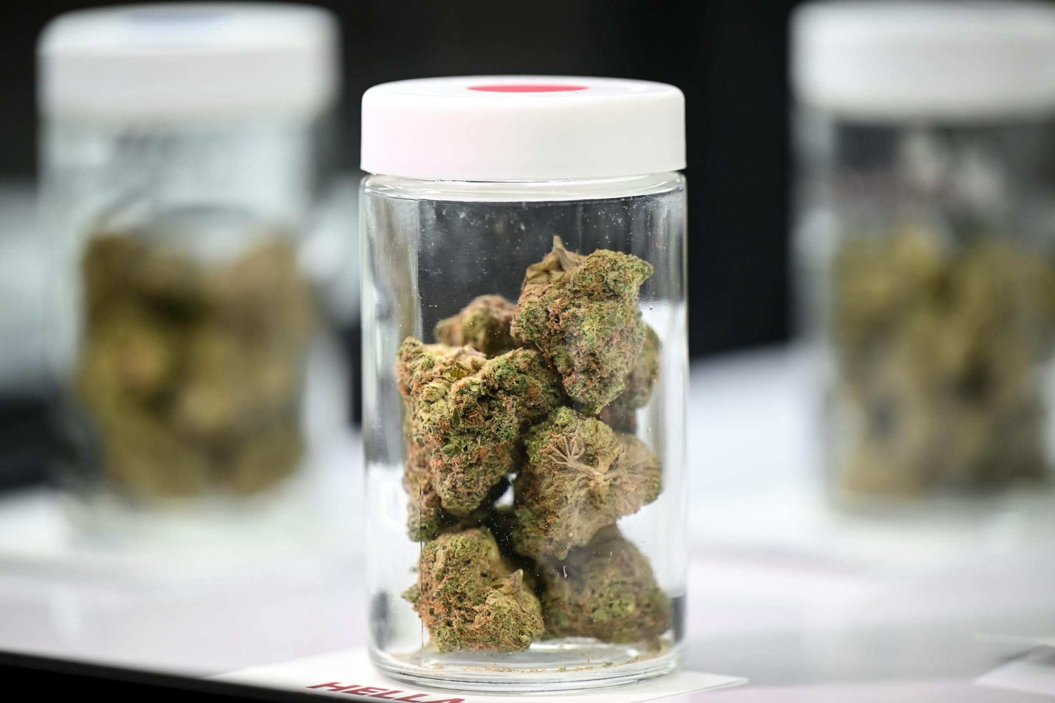 Recreational cannabis is on display Tuesday, Aug. 1, 2023 at NativeCare in Red Lake, Minn.
