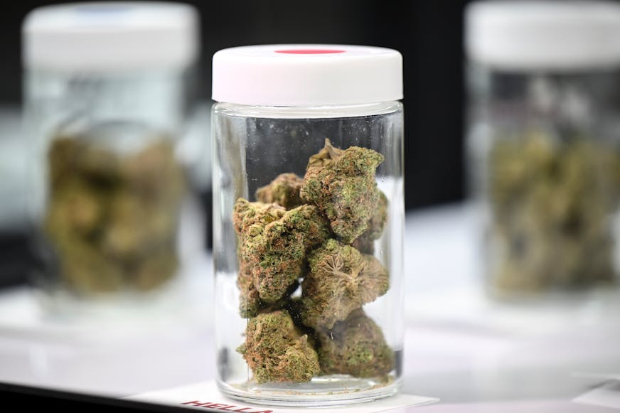 Recreational cannabis is on display Tuesday, Aug. 1, 2023 at NativeCare in Red Lake, Minn.