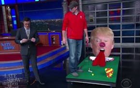 $100 Ryder Cup heckler re-emerges on 'The Late Show,' wins again
