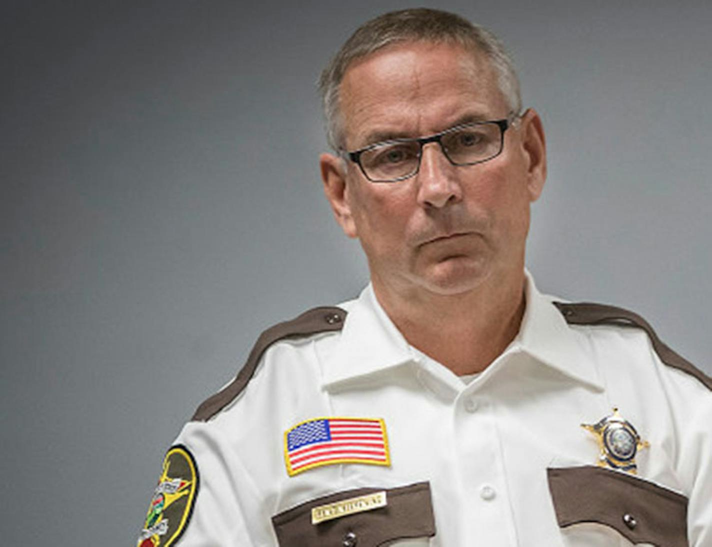 Nobles County Sheriff Kent Wilkening, shown in 2017.