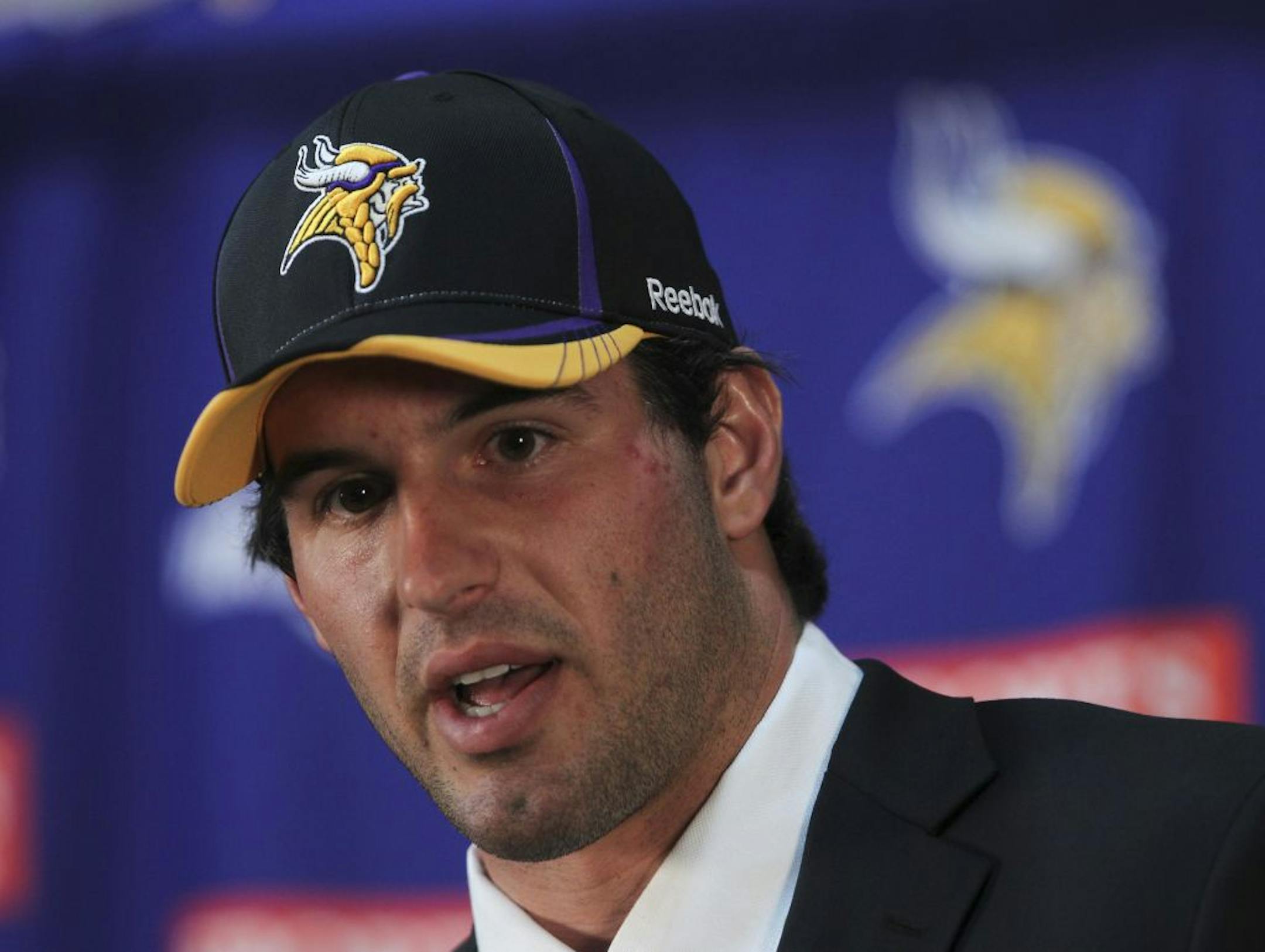 Quarterback Christian Ponder